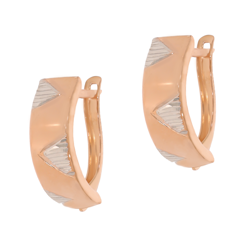 Cercei, Aur Mix, 14 k, 1.69 gr, Cod Produs: 678667 - Tezaurshop.ro