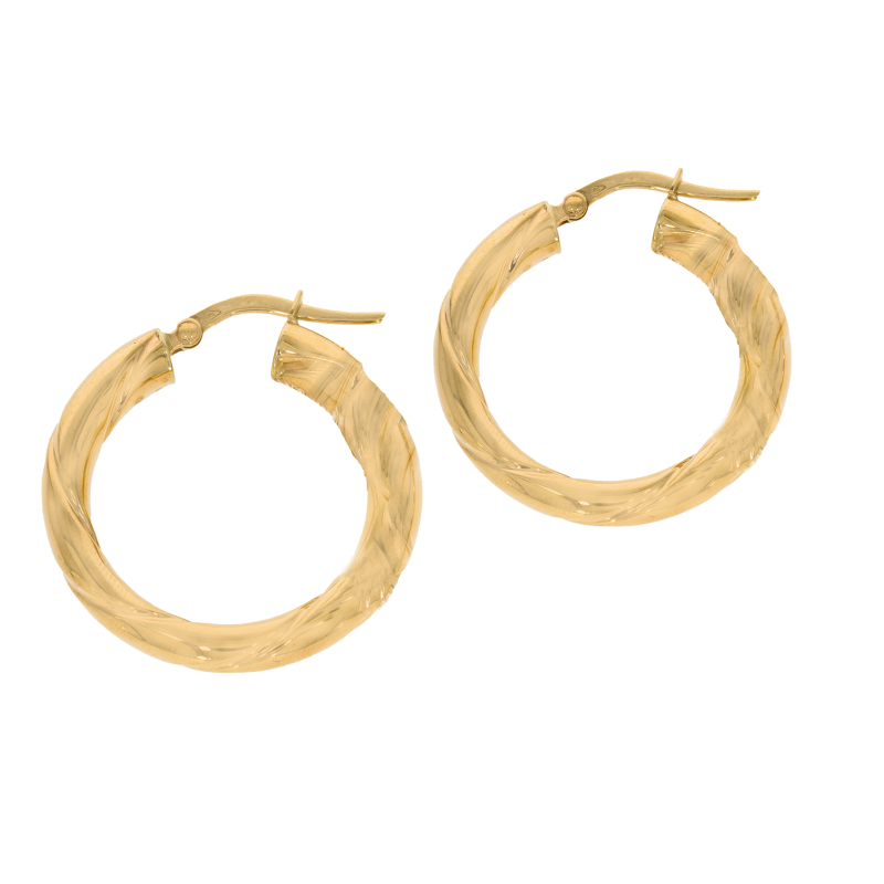 Cercei, Aur Galben, 14 k, 3.91 gr, Cod Produs: 678758 - Tezaurshop.ro