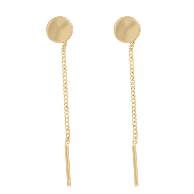 Cercei, Aur Galben, 14 k, 1.43 gr, Cod Produs: 678775 - Tezaurshop.ro