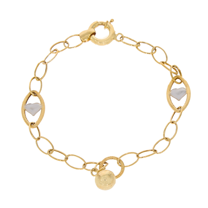 Bratara, Aur Mix, 14 k, 2.78 gr, Cod Produs: 679026 - Tezaurshop.ro