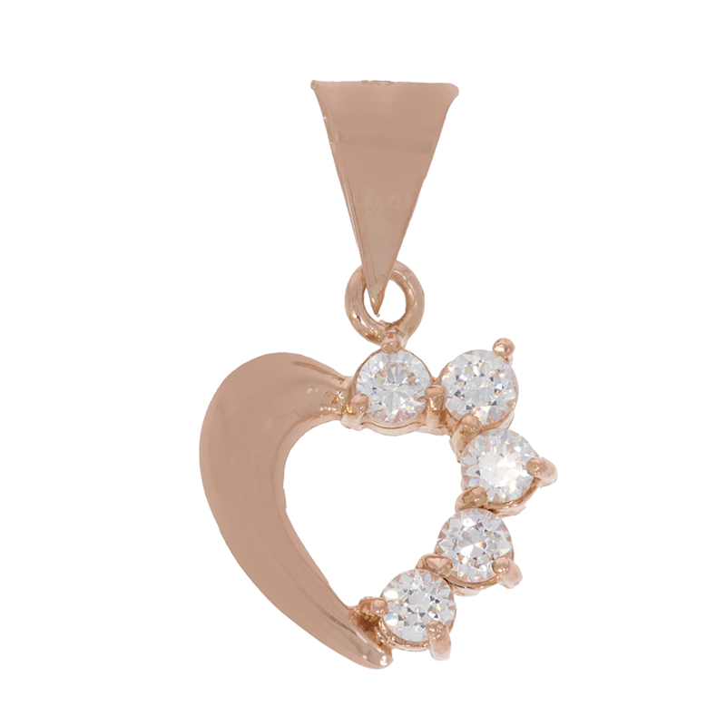 Pandantiv, Aur Roz, 14 k, 1.36 gr, Cod Produs: 679291 - Tezaurshop.ro