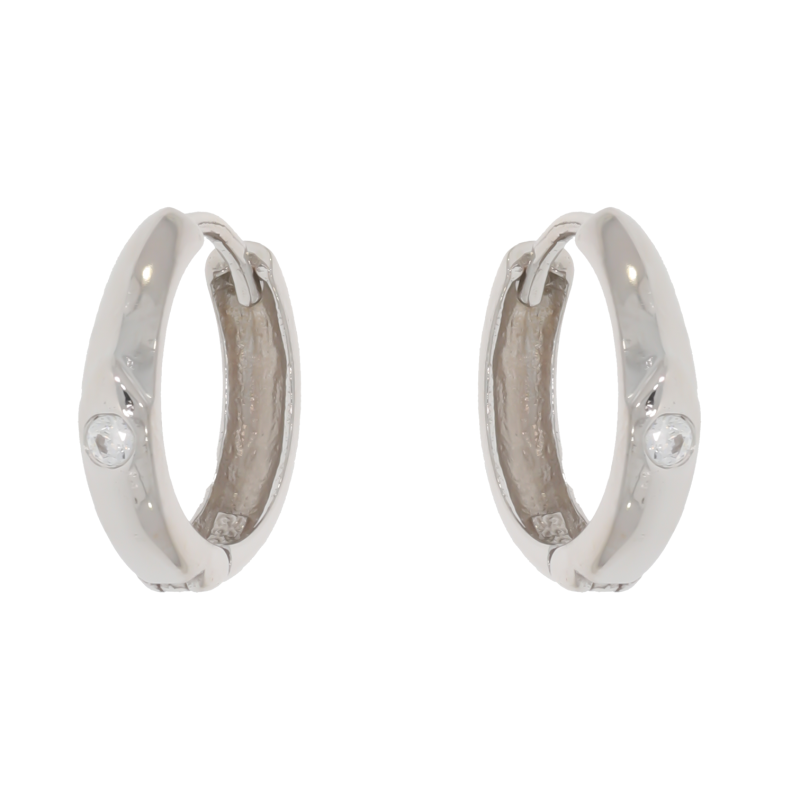 Cercei, Aur Alb, 14 k, 1.92 gr, Cod Produs: 679558 - Tezaurshop.ro