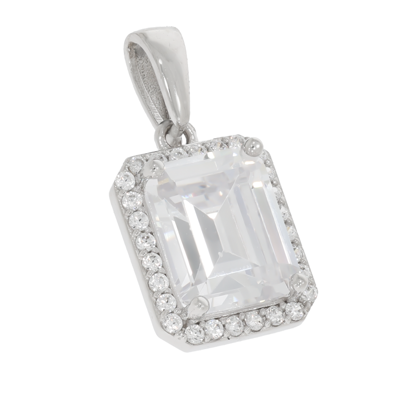 Pandantiv, Aur Alb, 14 k, 1.71 gr, Cod Produs: 679672 - Tezaurshop.ro