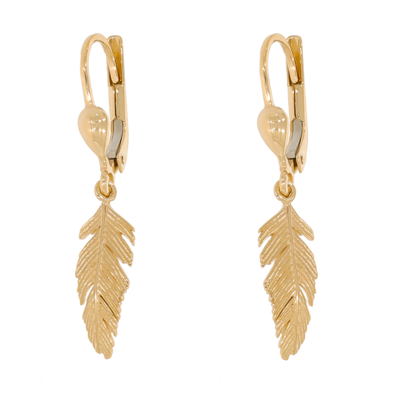 Cercei, Aur Galben, 14 k, 2.12 gr, Cod Produs: 680075 - Tezaurshop.ro