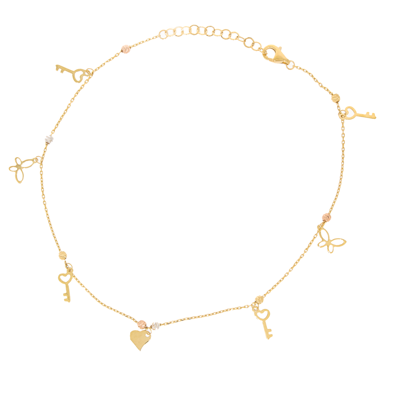 Bratara Glezna, Aur Mix, 14 k, 1.88 gr, Cod Produs: 680114 - Tezaurshop.ro