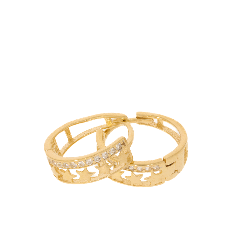 Cercei, Aur Galben, 14 k, 1.89 gr, Cod Produs: 680157 - Tezaurshop.ro