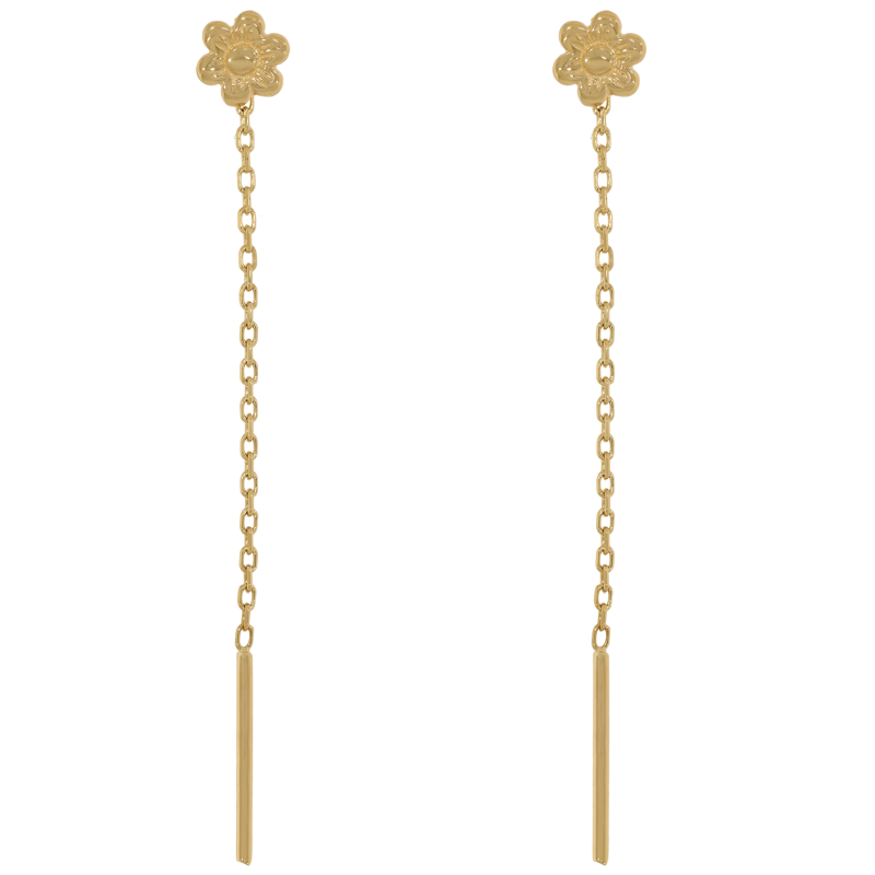 Cercei, Aur Galben, 14 k, 1.17 gr, Cod Produs: 680433 - Tezaurshop.ro