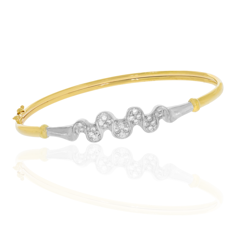 Bratara, Aur Mix, 14 k, 6.95 gr, Cod Produs: 681435 - Tezaurshop.ro