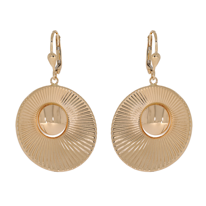 Cercei, Aur Galben, 14 k, 8.15 gr, Cod Produs: 681739 - Tezaurshop.ro