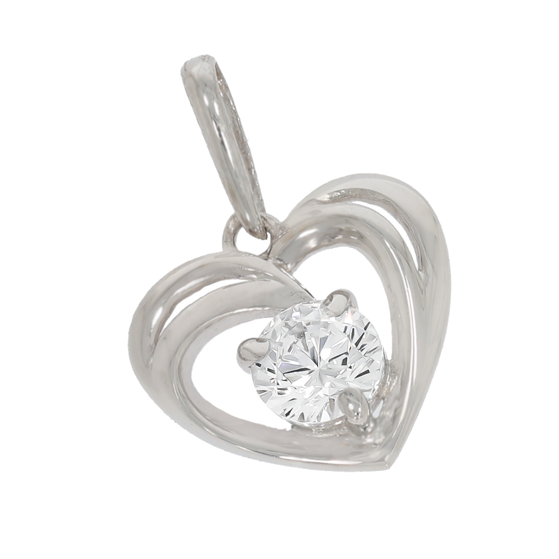 Pandantiv, Aur Alb, 14 k, 0.52 gr, Cod Produs: 681793 - Tezaurshop.ro