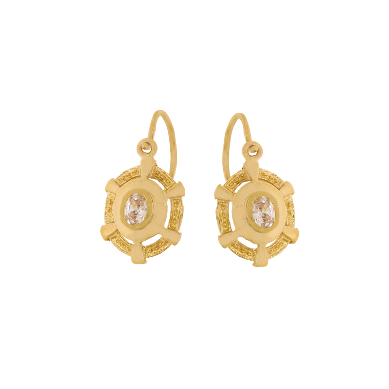 Cercei, Aur Galben, 14 k, 2.61 gr, Cod Produs: 681806 - Tezaurshop.ro