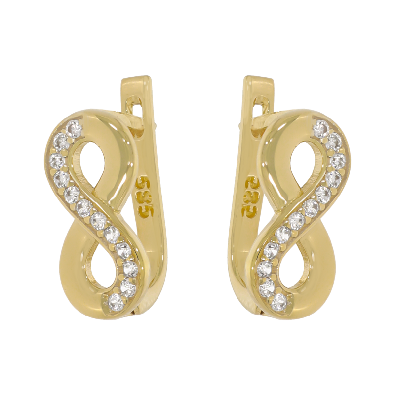 Cercei, Aur Galben, 14 k, 2.69 gr, Cod Produs: 682558 - Tezaurshop.ro