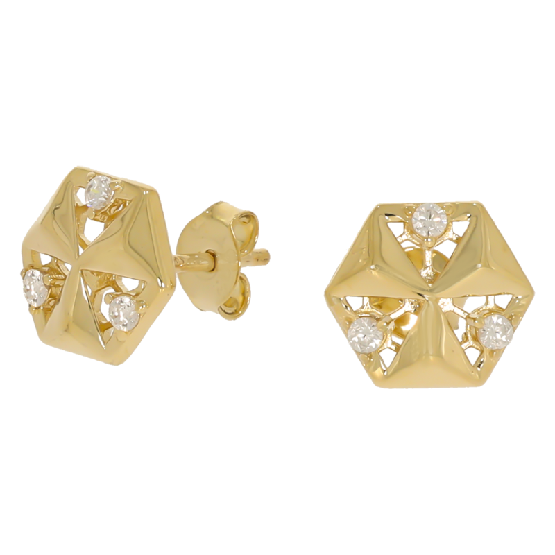 Cercei, Aur Galben, 14 k, 1.58 gr, Cod Produs: 683567 - Tezaurshop.ro