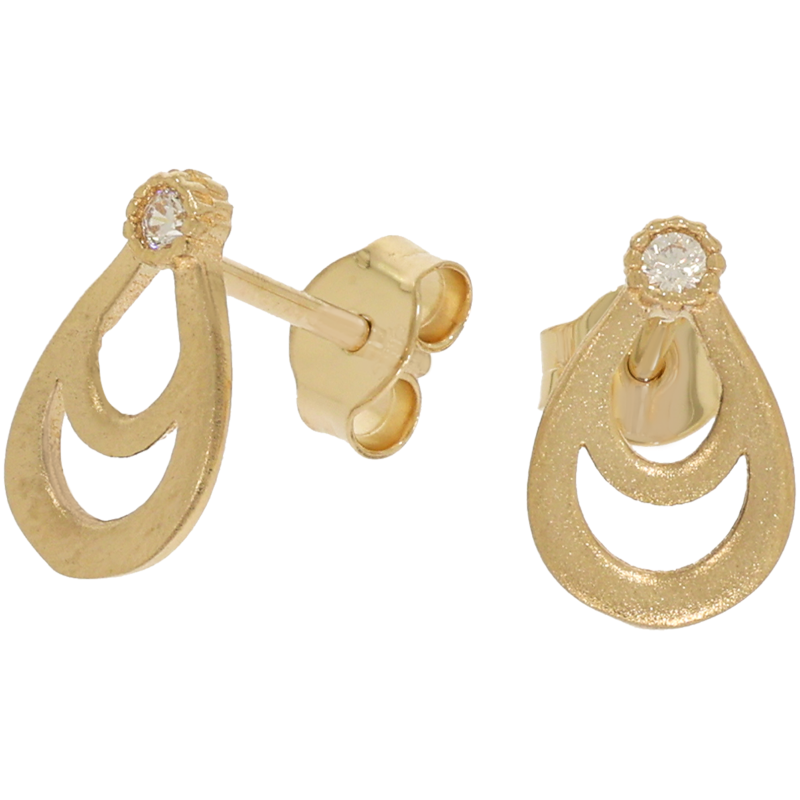 Cercei, Aur Galben, 14 k, 1.37 gr, Cod Produs: 683938 - Tezaurshop.ro