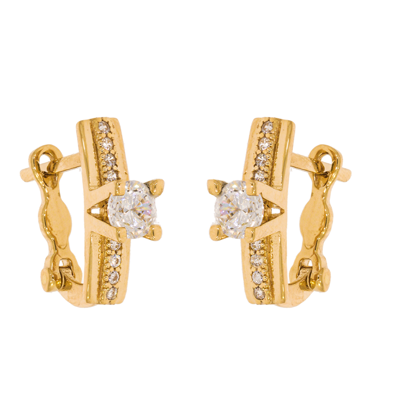 Cercei, Aur Galben, 14 k, 2.78 gr, Cod Produs: 684354 - Tezaurshop.ro