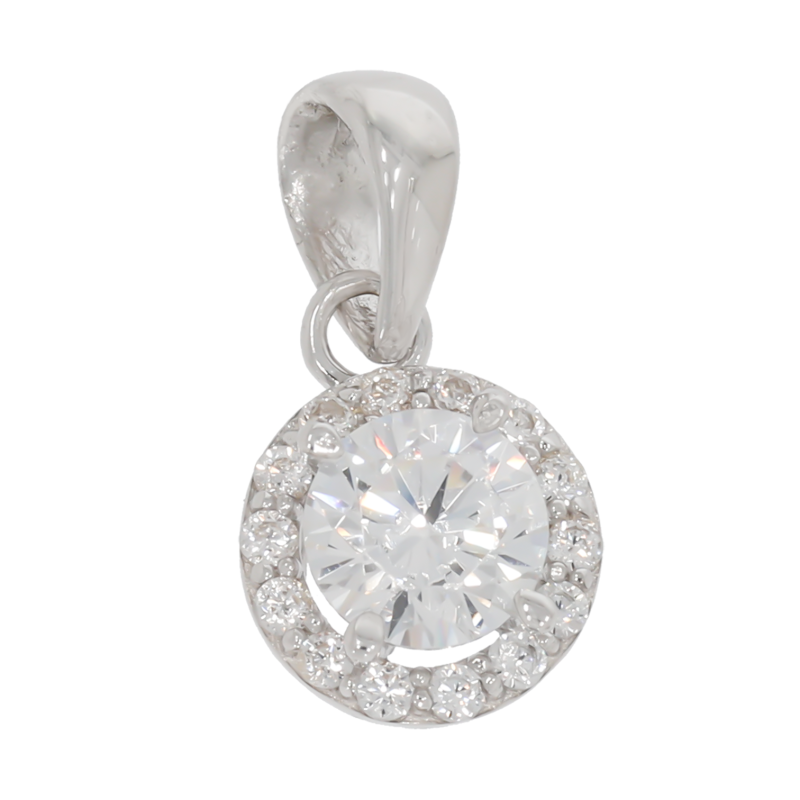 Pandantiv, Aur Alb, 14 k, 0.83 gr, Cod Produs: 684574 - Tezaurshop.ro