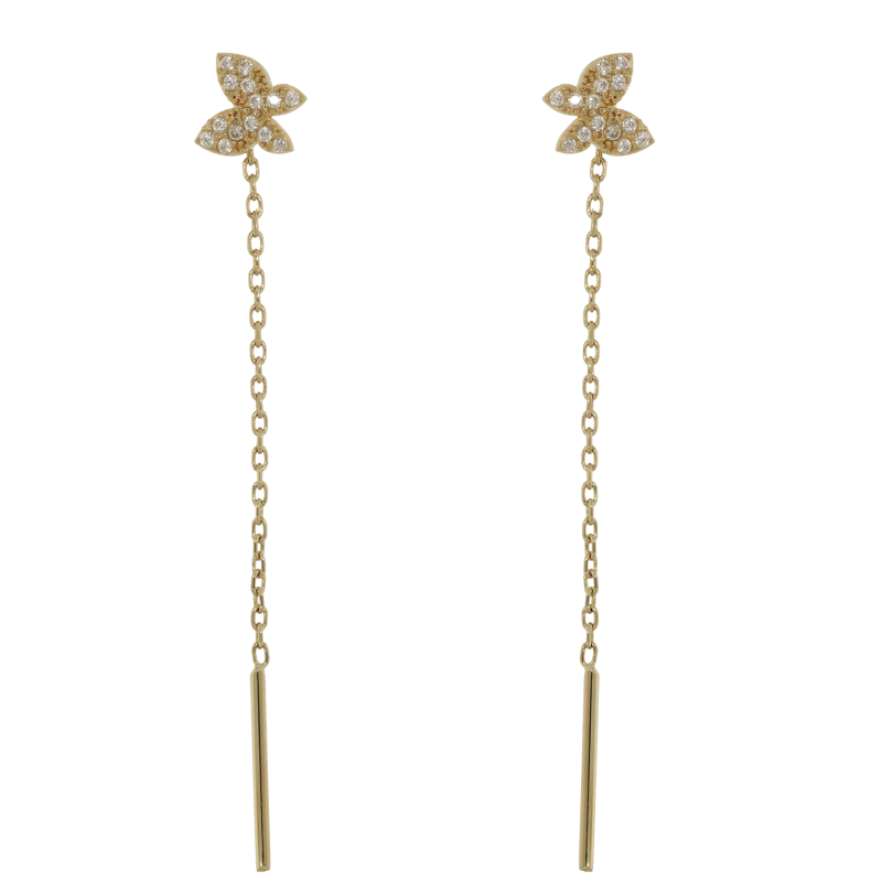 Cercei, Aur Galben, 14 k, 1.72 gr, Cod Produs: 684690 - Tezaurshop.ro