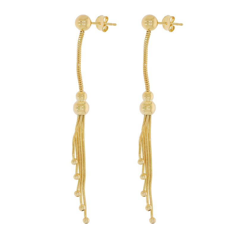 Cercei, Aur Galben, 14 k, 3.41 gr, Cod Produs: 684707 - Tezaurshop.ro