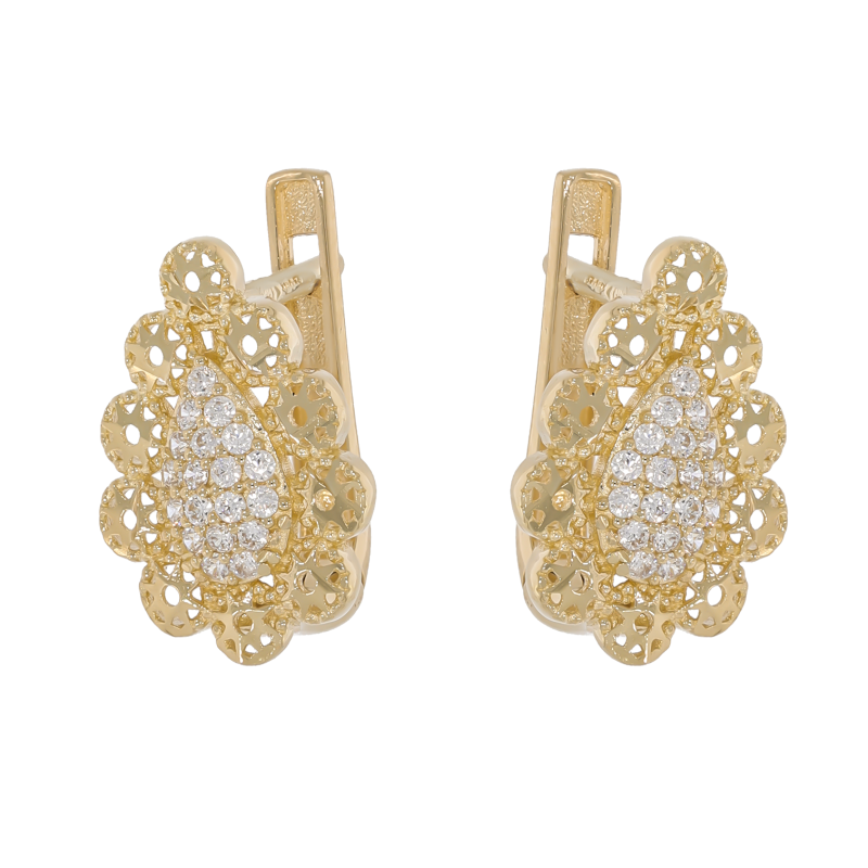 Cercei, Aur Galben, 14 k, 2.93 gr, Cod Produs: 685419 - Tezaurshop.ro