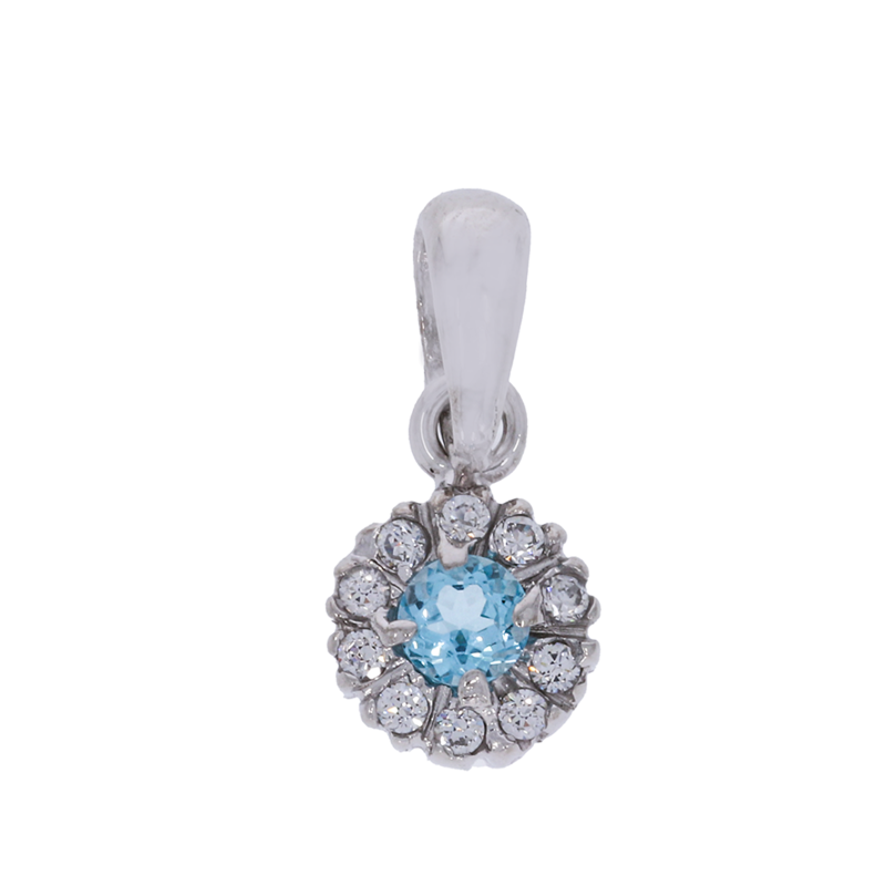 Pandantiv, Aur Alb, 18 k, 1.45 gr, Cod Produs: 685528 - Tezaurshop.ro