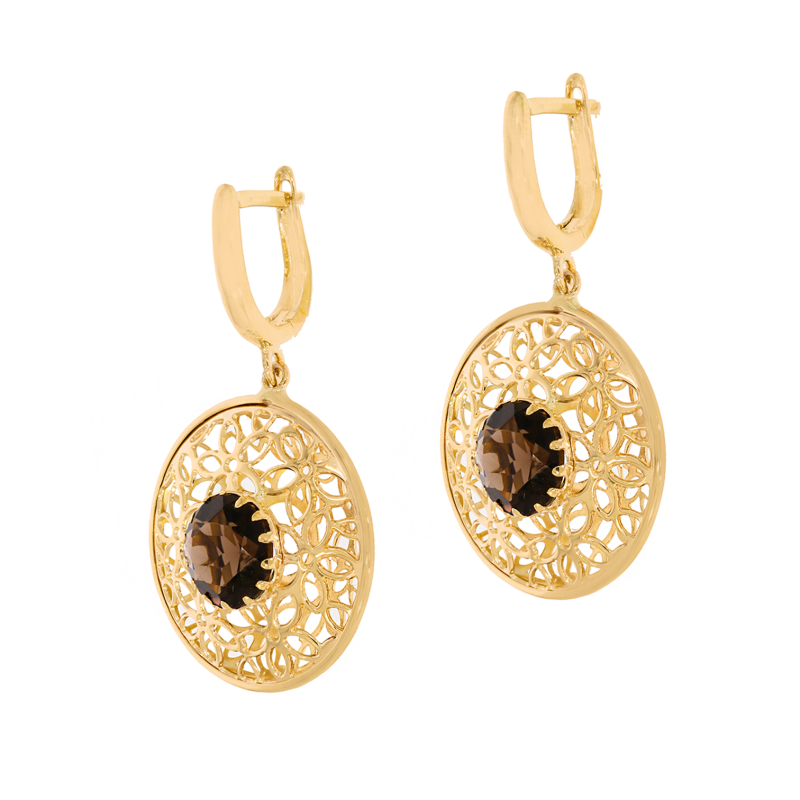 Cercei, Aur Galben, 14 k, 4.95 gr, Cod Produs: 685630 - Tezaurshop.ro