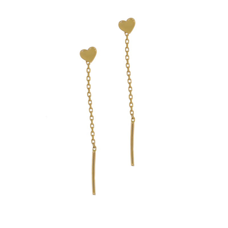 Cercei, Aur Galben, 14 k, 1.18 gr, Cod Produs: 685798 - Tezaurshop.ro