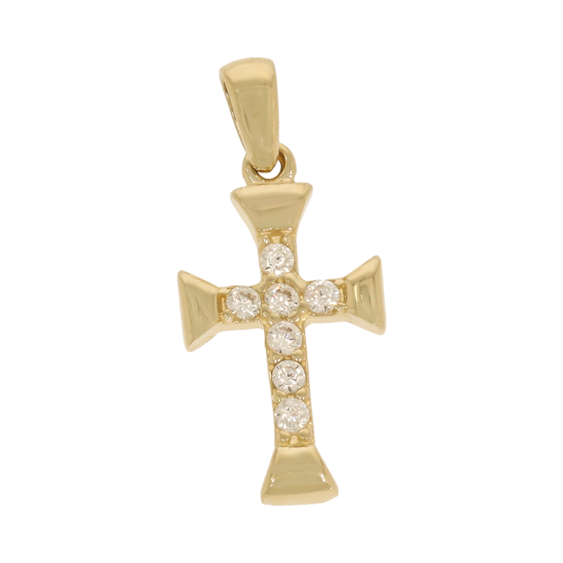 Cruce, Aur Galben, 14 k, 0.73 gr, Cod Produs: 686600 - Tezaurshop.ro