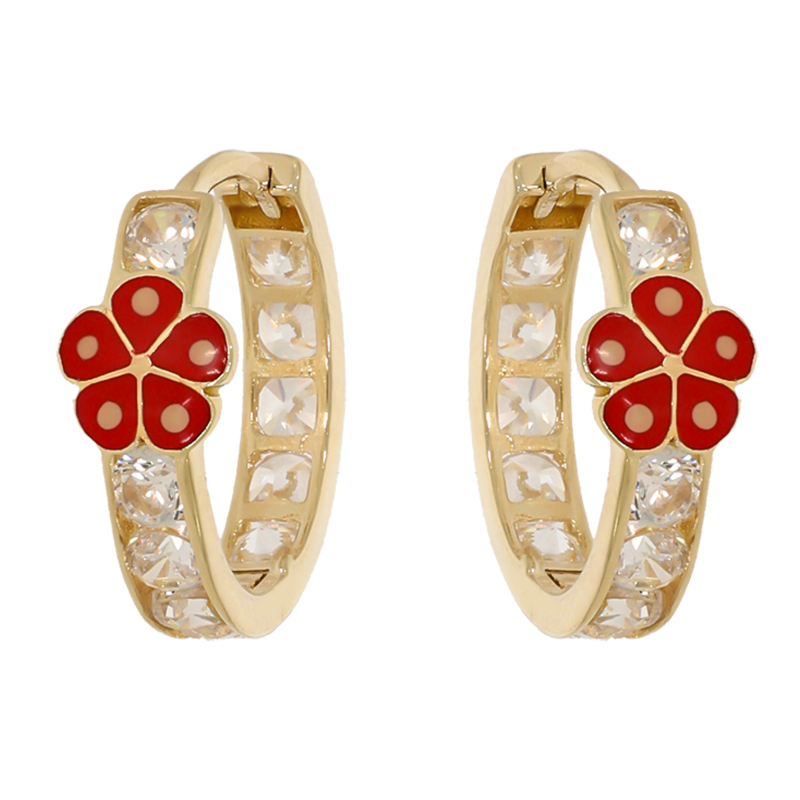 Cercei, Aur Galben, 14 k, 1.6 gr, Cod Produs: 686763 - Tezaurshop.ro