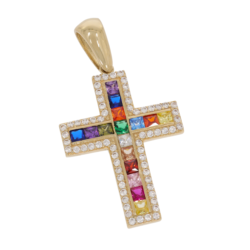 Cruce, Aur Galben, 14 k, 3.68 gr, Cod Produs: 687051 - Tezaurshop.ro