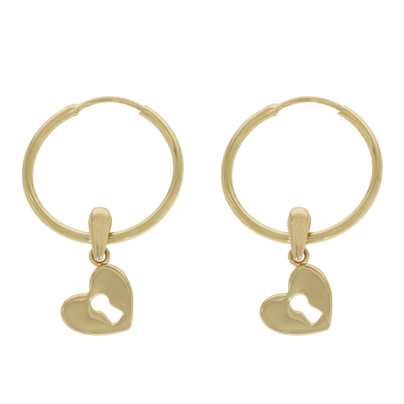 Cercei, Aur Galben, 14 k, 2.38 gr, Cod Produs: 687680 - Tezaurshop.ro