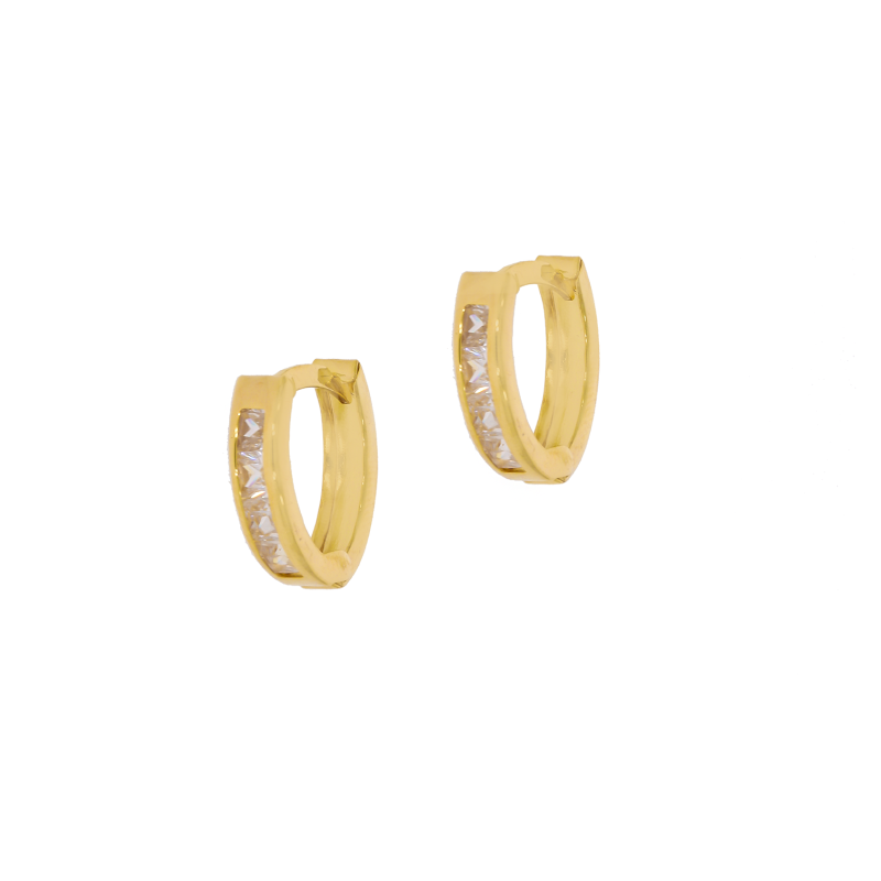 Cercei, Aur Galben, 14 k, 1.13 gr, Cod Produs: 687873 - Tezaurshop.ro
