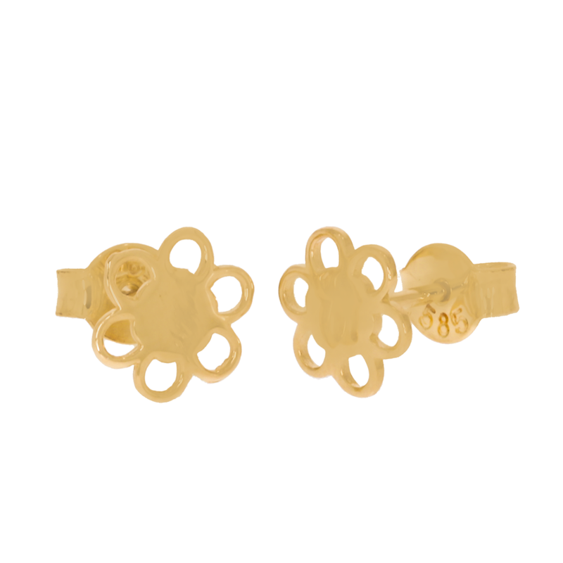 Cercei, Aur Galben, 14 k, 0.79 gr, Cod Produs: 687915 - Tezaurshop.ro