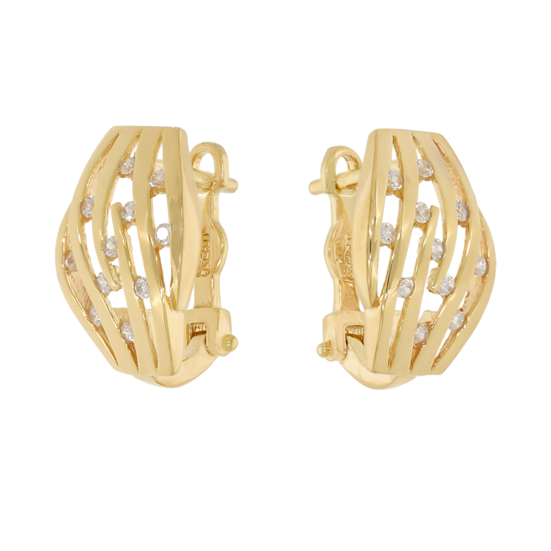 Cercei, Aur Galben, 14 k, 3.74 gr, Cod Produs: 688158 - Tezaurshop.ro