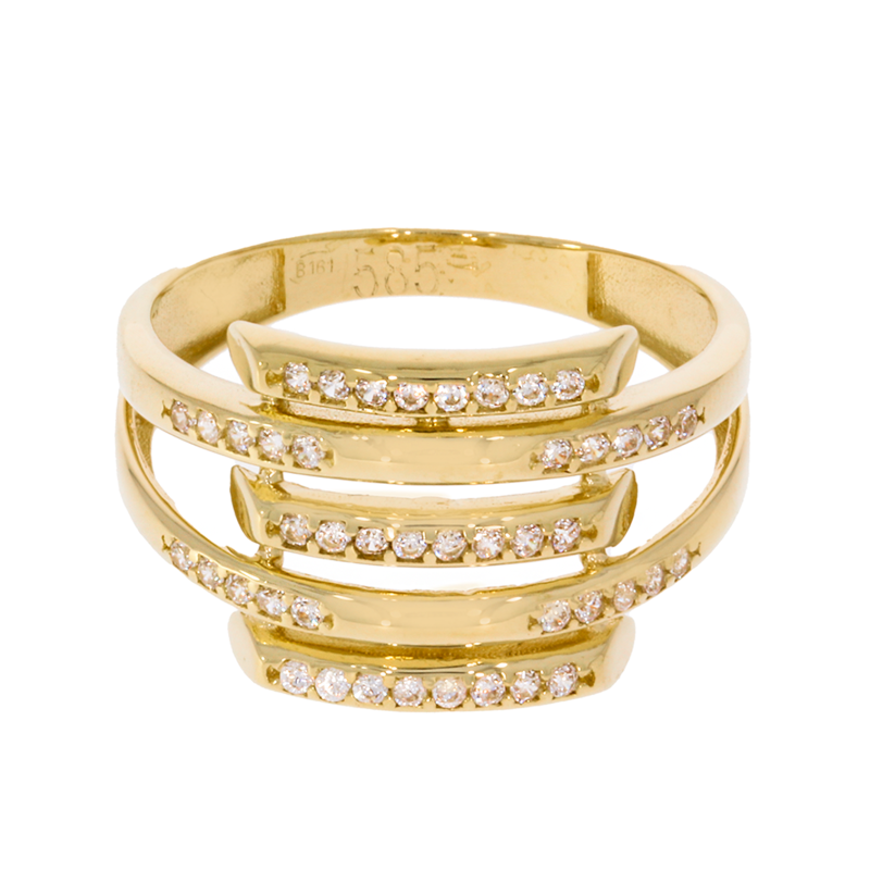 Inel Dama, Aur Galben, 14 k, 2.84 gr, Cod Produs: 688393 - Tezaurshop.ro