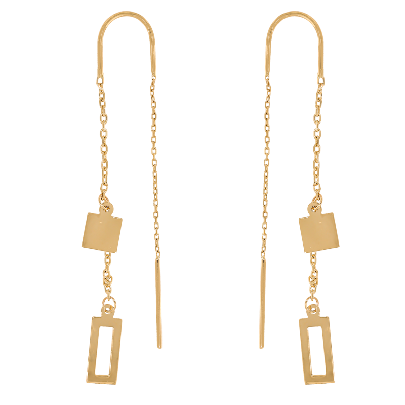 Cercei, Aur Galben, 14 k, 2.14 gr, Cod Produs: 688394 - Tezaurshop.ro