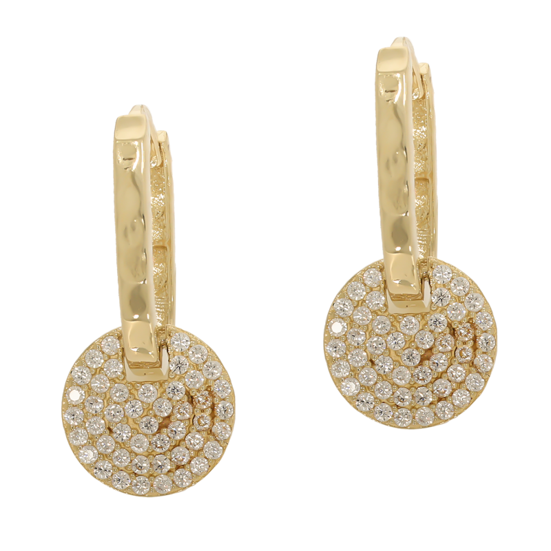 Cercei, Aur Galben, 14 k, 2.87 gr, Cod Produs: 688690 - Tezaurshop.ro