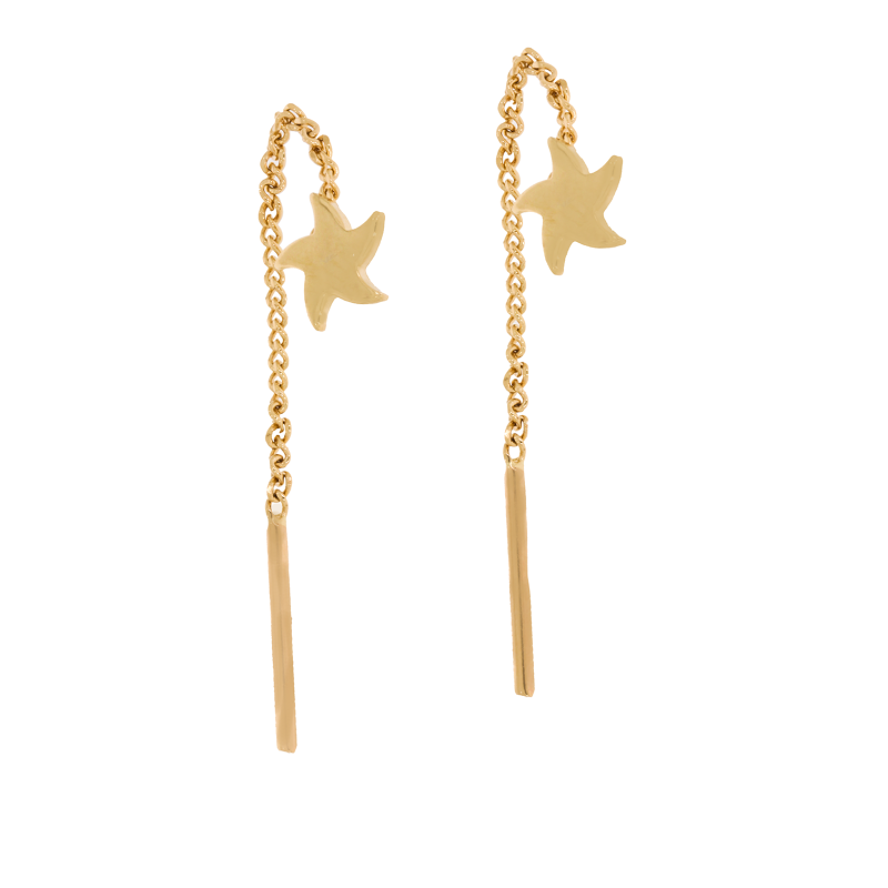 Cercei, Aur Galben, 14 k, 1.37 gr, Cod Produs: 688740 - Tezaurshop.ro