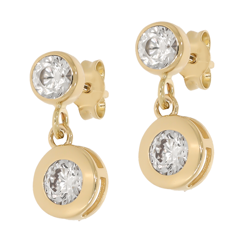 Cercei, Aur Galben, 14 k, 2.02 gr, Cod Produs: 688957 - Tezaurshop.ro