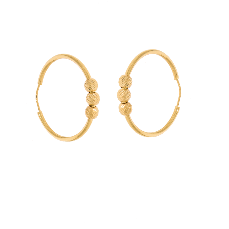 Cercei, Aur Galben, 14 k, 2.46 gr, Cod Produs: 688990 - Tezaurshop.ro