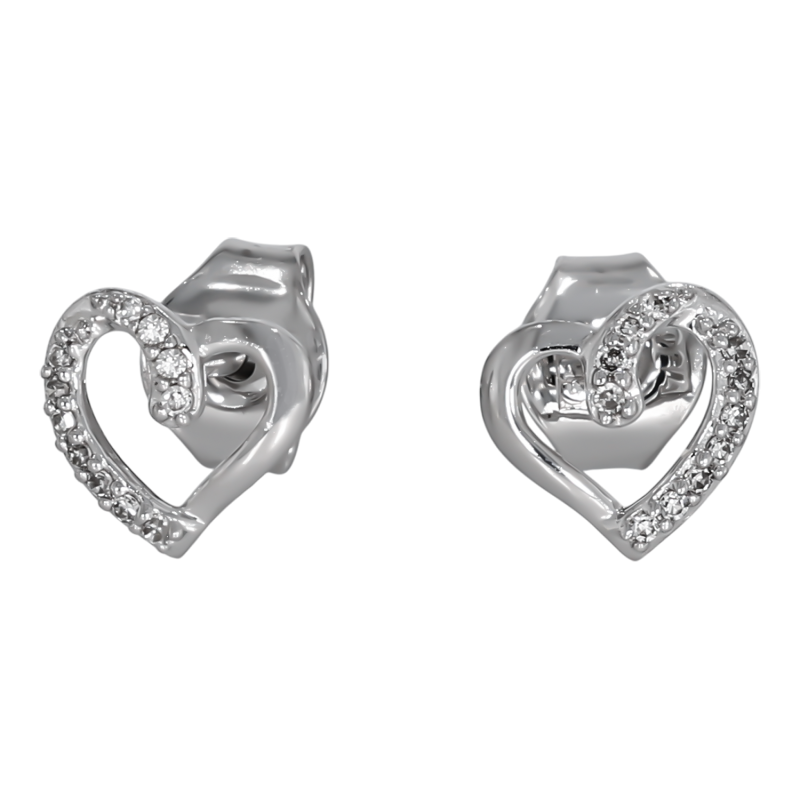 Cercei, Aur Alb, 18 k, 0.98 gr, Cod Produs: 690239 - Tezaurshop.ro