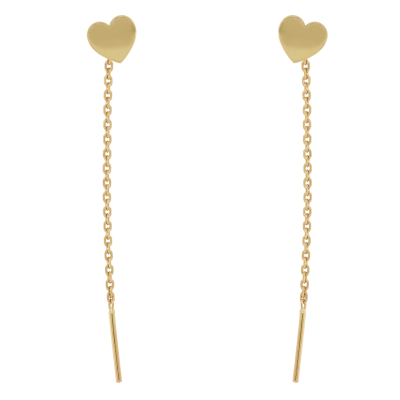 Cercei, Aur Galben, 14 k, 1.28 gr, Cod Produs: 693171 - Tezaurshop.ro