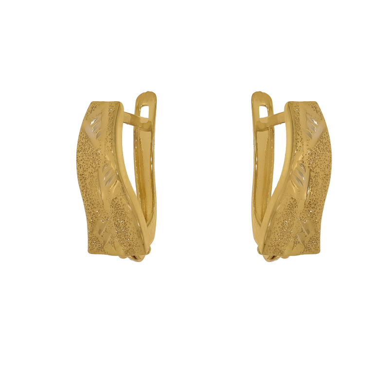 Cercei, Aur Galben, 14 k, 1.34 gr, Cod Produs: 693363 - Tezaurshop.ro