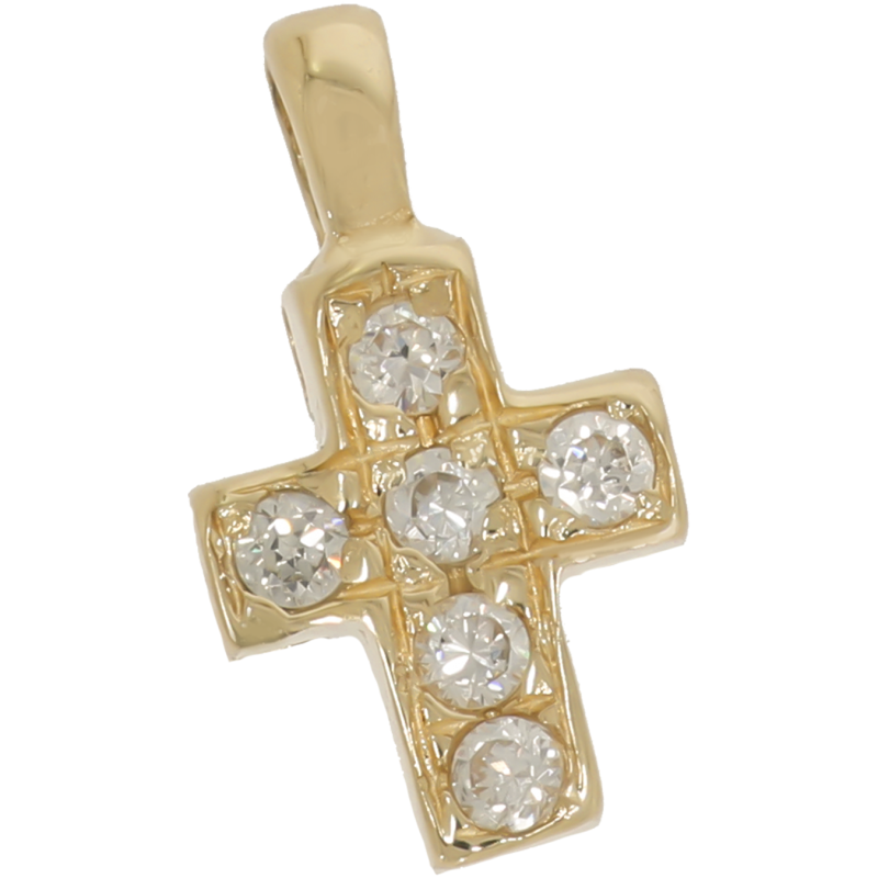 Cruce, Aur Galben, 14 k, 0.86 gr, Cod Produs: 693402 - Tezaurshop.ro