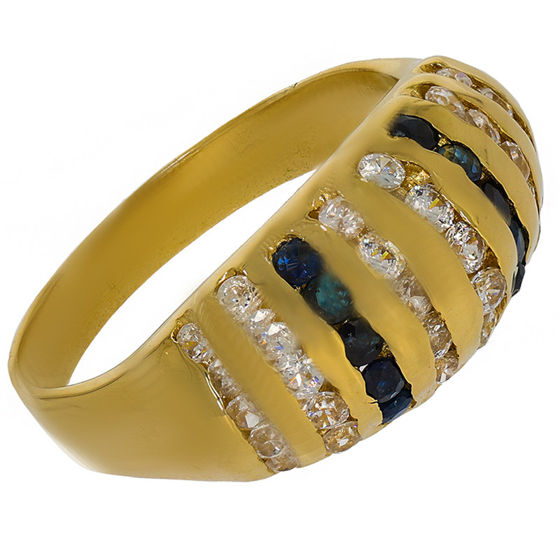 inel dama din aur aur galben 14k 693919