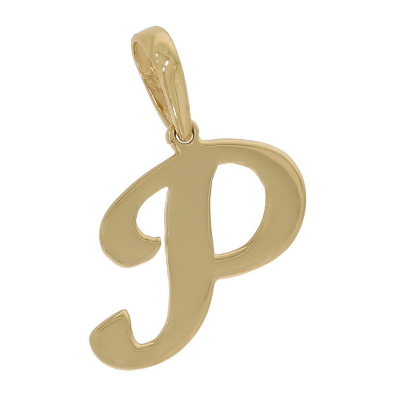 Pandant Initiala, Aur Alb, 14 k, 0.63 gr, Cod Produs: 695150 - Tezaurshop.ro