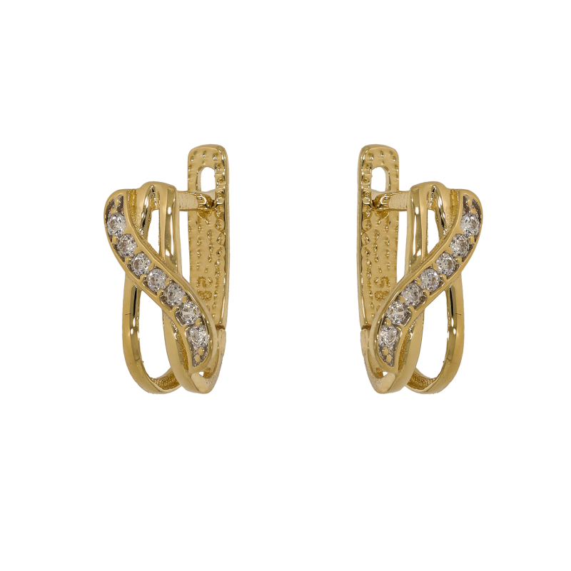 Cercei, Aur Galben, 14 k, 1.64 gr, Cod Produs: 695198 - Tezaurshop.ro
