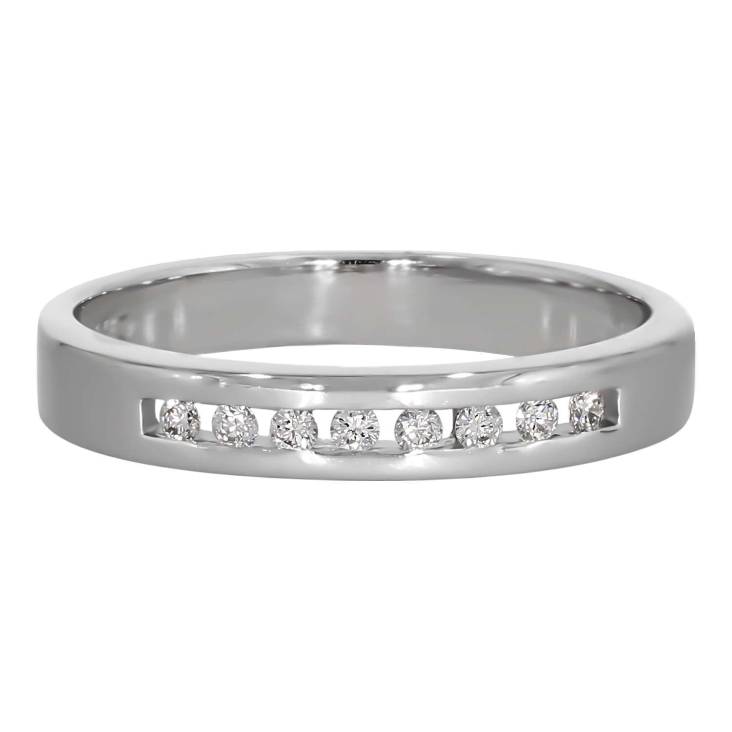 Inel Dama, Aur Alb, 14 k, 3.73 gr, cu Diamante, Cod Produs: 695976