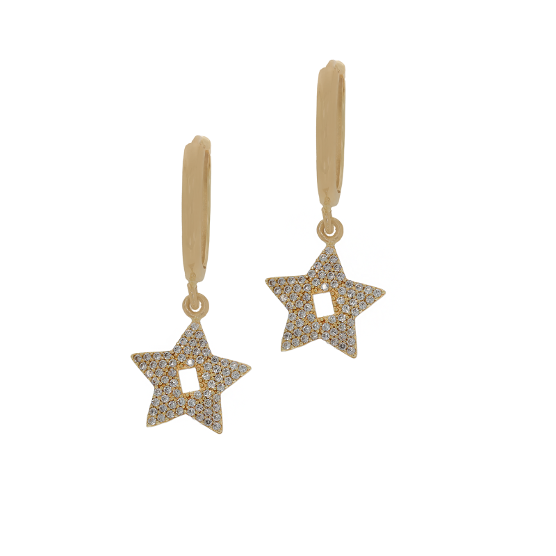 Cercei, Aur Galben, 14 k, 4.85 gr, Cod Produs: 697461 - Tezaurshop.ro