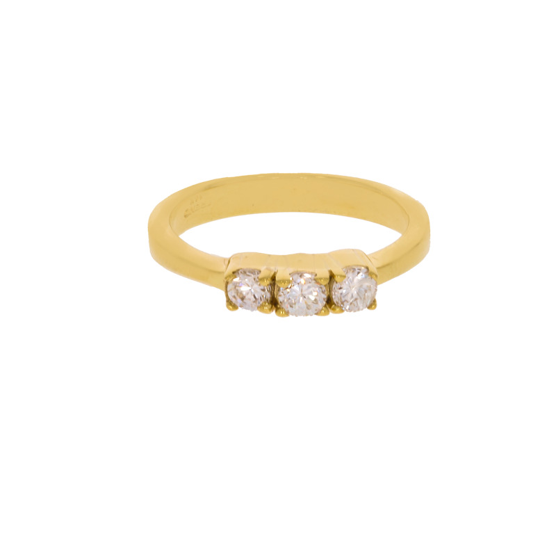 inel din aur aur galben 14k 698890