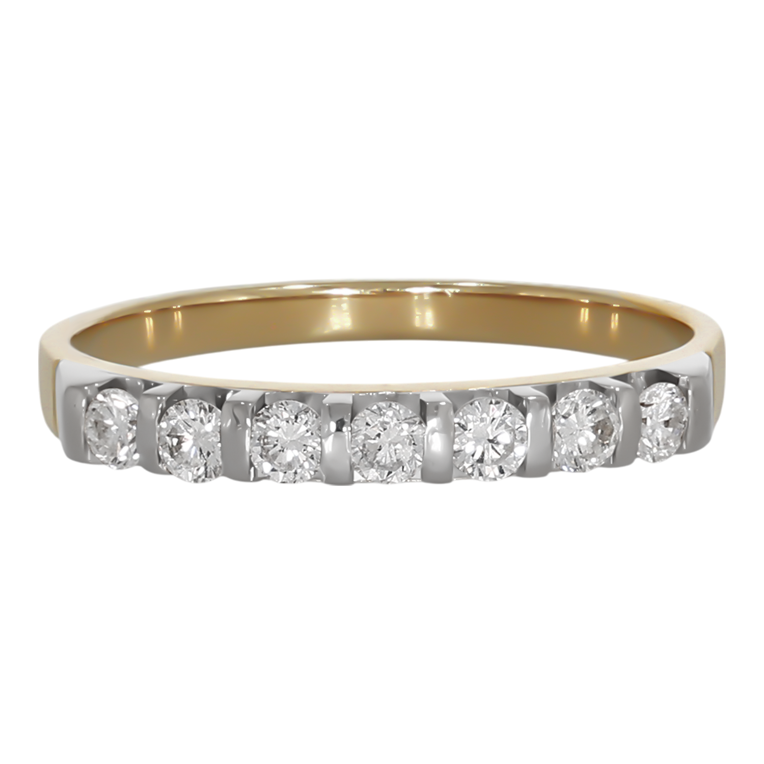 Inel Dama, Aur Galben, 18 k, 2.37 gr, cu Diamante, Cod Produs: 699130